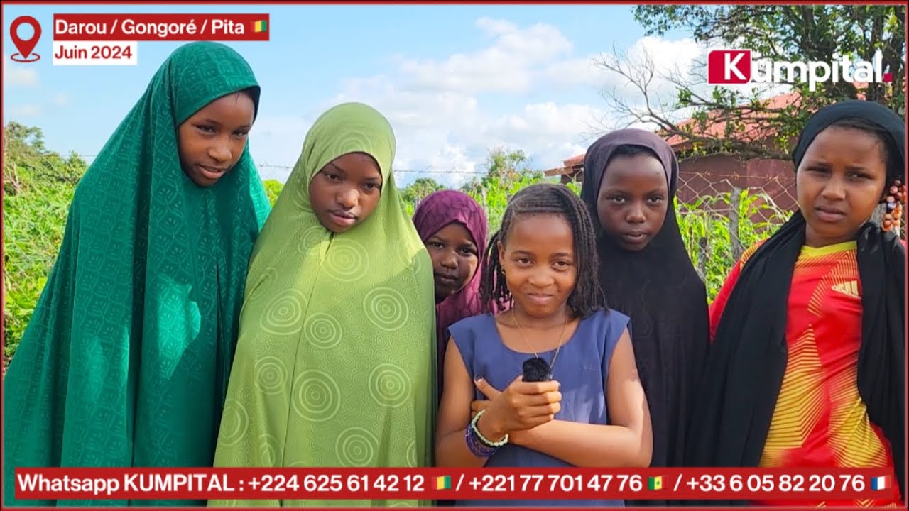 Pita 🇬🇳 : Divertissement des enfants de Darou / Gongoré ♥️♥️♥️