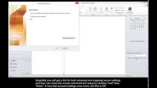 How to set up your emails on Outlook 2010