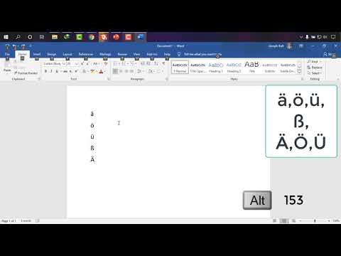 How to Write German Umlauts on Keyboard Offline and Online