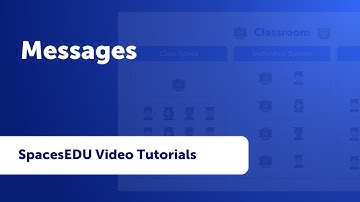 Student and Family Communication: Messages | SpacesEDU Video Tutorial