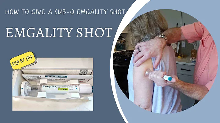 How to give an Emgality shot (at home)