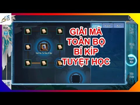 VLTK Mobile - Hướng dẫn chi tiết về Bíp Kíp Tuyệt Học