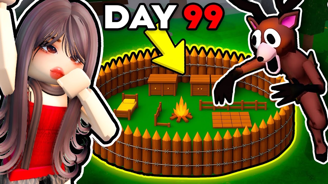 Building The Most AESTHETIC CASTLE BASE In 99 NIGHTS IN THE FOREST! (Roblox)