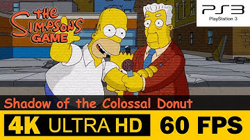 Schaduw van de Colossale Donut | The Simpsons Game | Walkthrough, Geen Commentaar, PS3