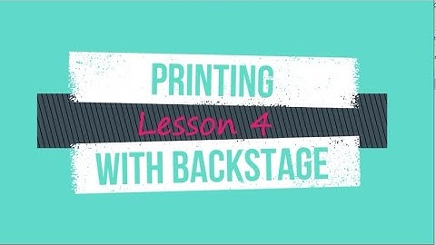 Lesson 4 Printing with Backstage: MS Excel for Micro Entrepreneurs (Filipino)
