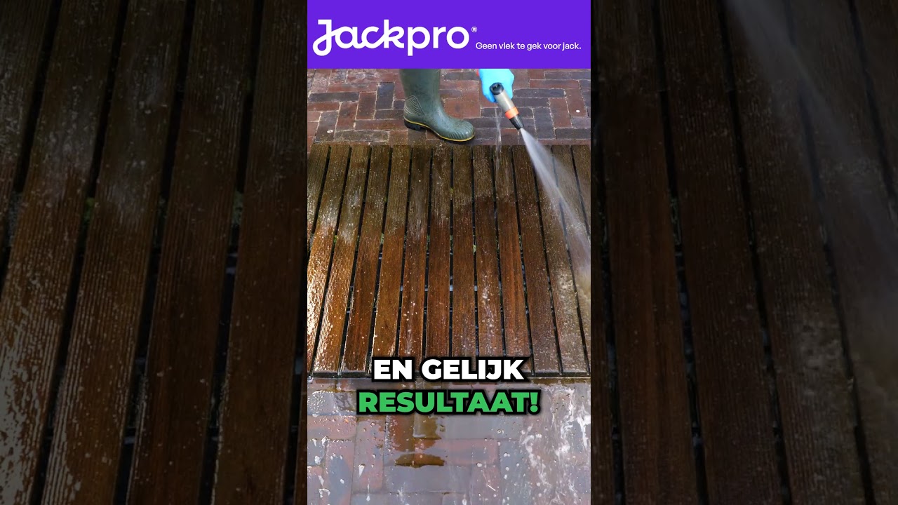 Hout schoonmaken was nog nooit zo simpel!