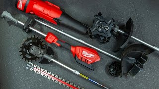 NEW Milwaukee M18 FUEL QUIKLOK Outdoor Power Head Attachments