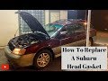How to Replace a Subaru Head Gasket and Timing Belt