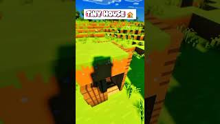 Best Tiny House Build Idea in Minecraft! 🏡 #minecraft #buildhacks #shorts