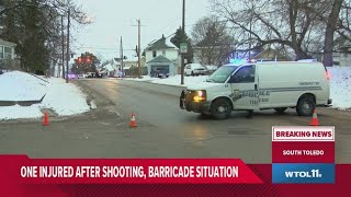Toledo police respond to shooting, resolve barricade situation in south Toledo; no suspect in custod