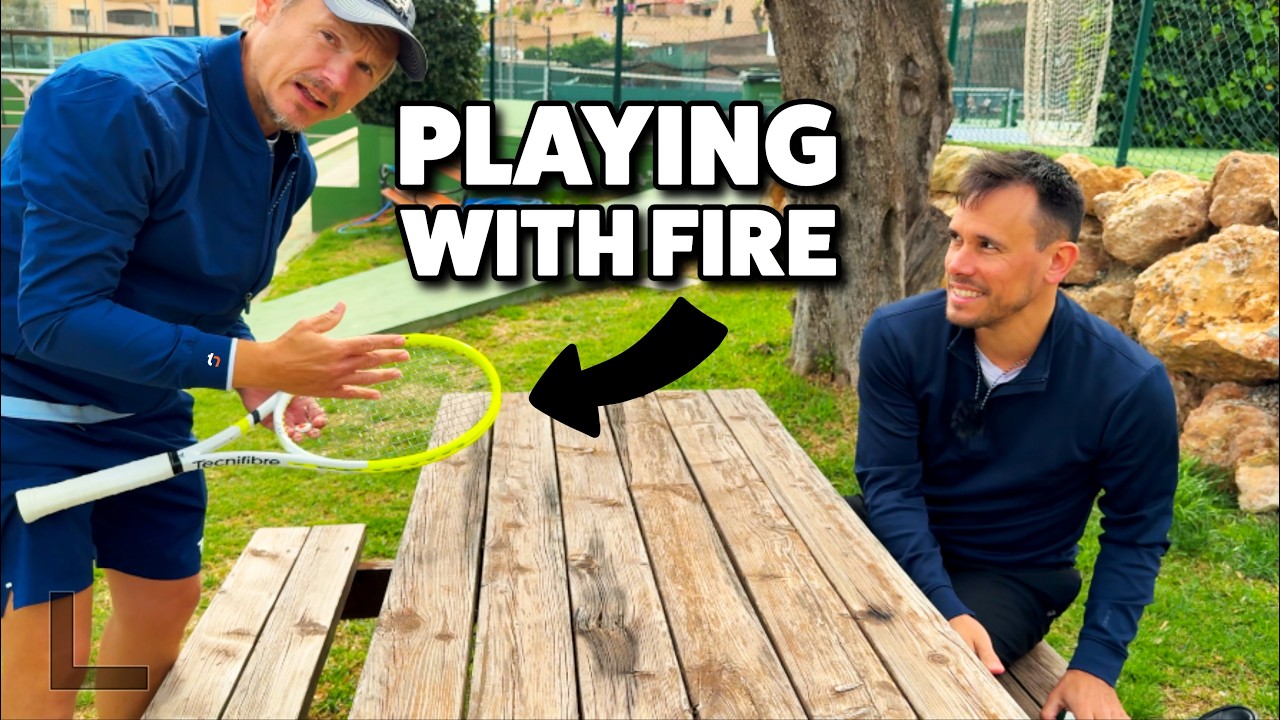 Tecnifibre enters the modern racquet chat with FIRE - YouTube