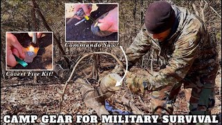 Turn Cheap Camping Gear into Military SERE Survival Kit Items!
