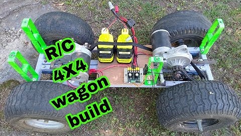 Radio controlled beach wagon build video. How I built the R/C wagon.