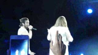 Luan santana e marilha mendonça show da virada 2016 em Goiânia