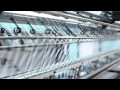 Tricot warp knitting machine for fashion fabrics