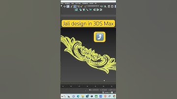 ✅Jali design shortcut in 3ds max #shorts #new #viral