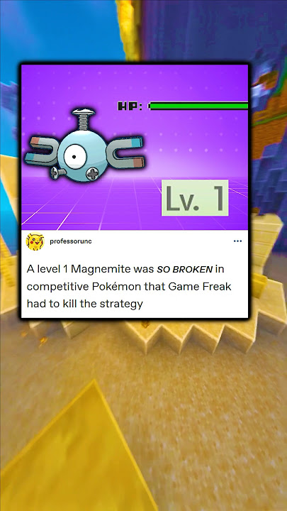 Pokemon Tumblr | How Level 1 Magnemite Broke Competitive Players