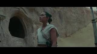 Rey Buries Lightsabers In Sand On Tatooine & Creates Her Own Yellow One |TROS Ending Scene HD|