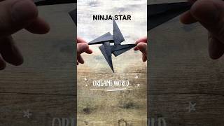 EASY NINJA STAR ORIGAMI TUTORIAL | NINJA WEAPON ORIGAMI | PAPER NINJA STAR ORIGAMI FOLDING | DIY