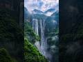 Meghalaya 🇮🇳 Nohsngithiang Falls #sohra #cherapunji#travel #nature #beauty #beautiful #shorts