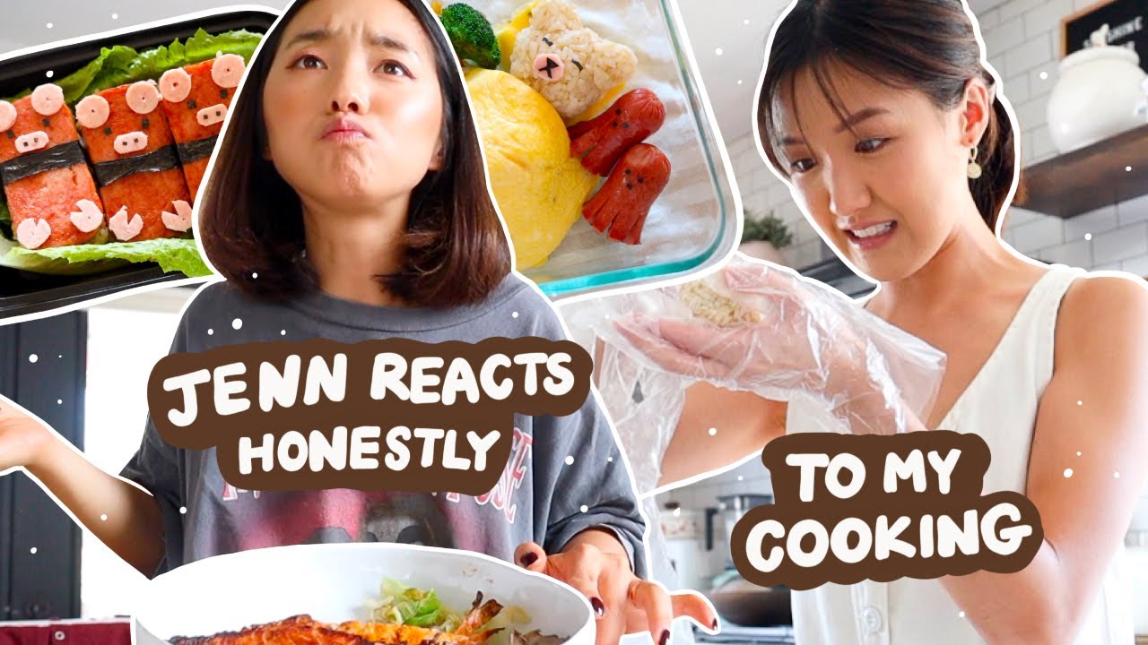 Jenn Reacts Honestly to My Cooking - YouTube