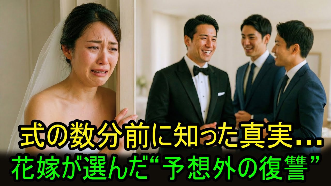結婚式の直前、花嫁は婚約者の“告白”を聞いてしまった… そして彼女の復讐が全てを覆す ｜家族ドラマ｜家族の秘密｜家族の裏側 ｜裏切り｜復讐｜感動
