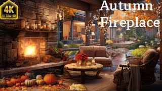 Cozy Autumn Evening Fireplace and Gentle Rain Ambience & Peaceful Fall Music by Enjoy Nature 129 views 6 months ago 23 hours