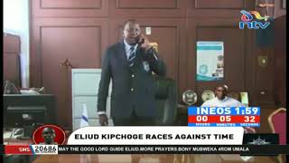 INEOS 1:59 Challenge: President Uhuru Kenyatta calls Eliud Kipchoge Resimi