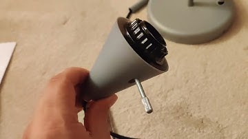 Torchiere Floor Lamp - Room Essentials.  Unbox and Installation.  Amateur Video. BULB NOT  INCLUDED!