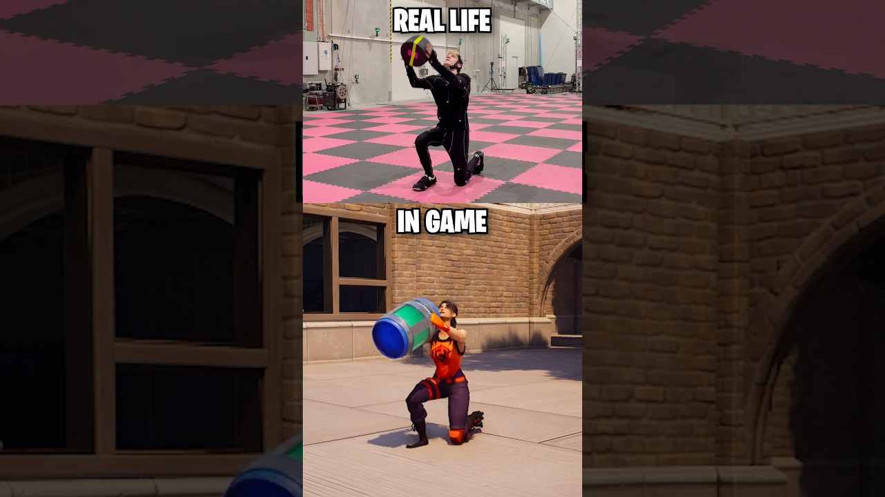Fortnite vs IRL 🎮