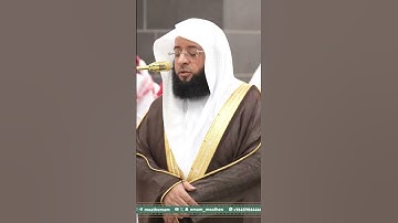 تلاوة فضيلة الشيخ ⁧‫#بدر_التركي‬⁩  من صلاة الفجر 9 شوال  1446هـ.