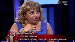 ¿Debería legalizarse la marihuana? Opina la abogada de los narcos Helhue Sukni