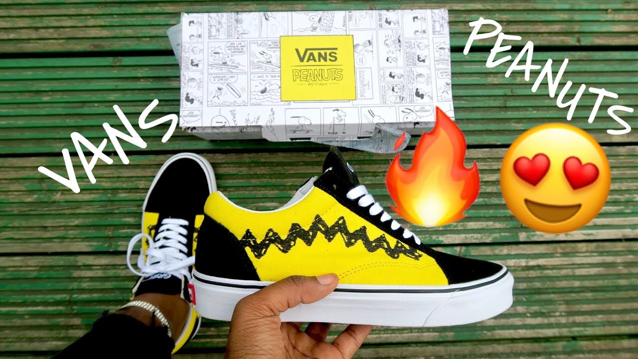 vans old skool x peanuts