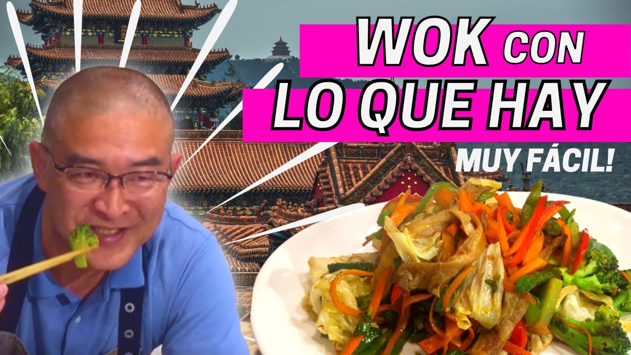 ¿Cómo hacer WOK con lo que hay? Receta China | OHNO KITCHEN
