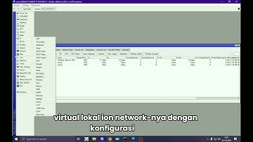 *Seting VLAN router mikrotik pada wireless Virtual Access Point (VAP)*