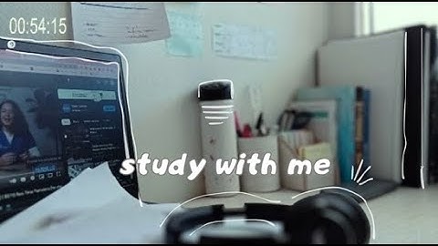 55-Minute Real-Life Study With Me | Rain Sounds & Countdown Timer | Boost Focus & Productivity