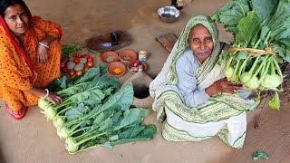 Shalgom Ka Sabzi | Olkopi Dum Recipe Prepared by Grandmother | Farm Fresh Mashed Turnip