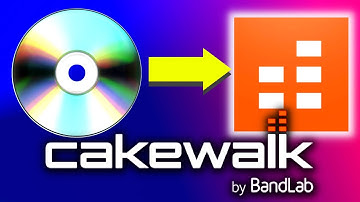 How to Rip a CD to Cakewalk by Bandlab | Import and Export