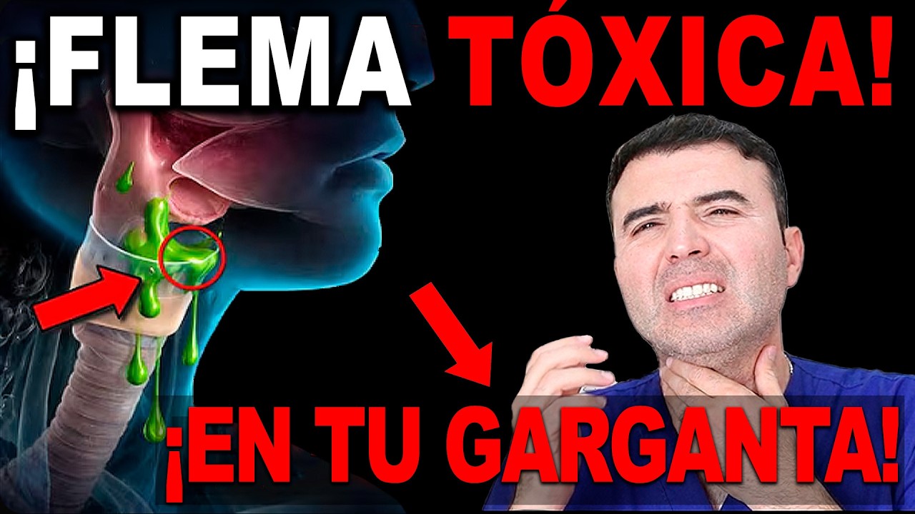 (ASI SE HACE) ¡La Mezcla #1 para ELIMINAR todo el MOCO y FLEMA de tu GARGANTA !