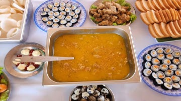 Tiệc Buffet cuối năm của Trường mầm non Trí Nhân_Năm học 2022 - 2023