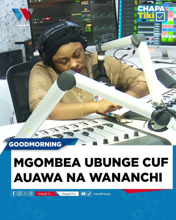 MGOMBEA UBUNGE CUF AUAWA NA WANANCHI