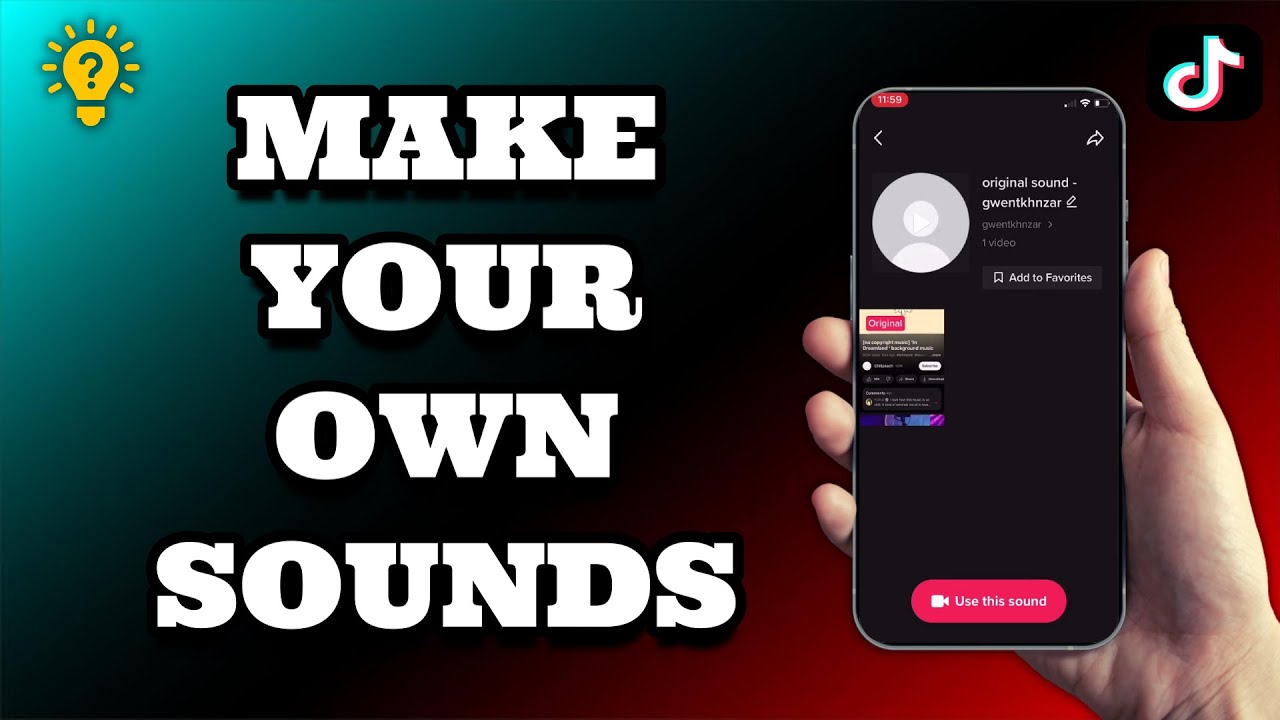 How To Make Your Own Sounds On TikTok 2023 | Social Tech Insider - YouTube