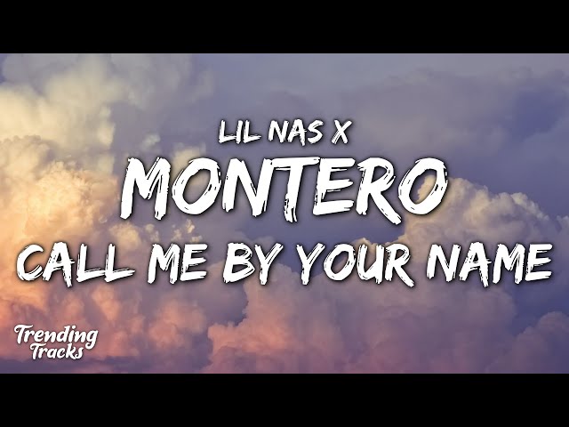 Lil Nas X - MONTERO (Call Me By Your Name) (Clean - Lyrics) class=