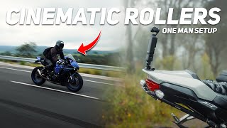 I filmed these insane roller shots by myself...