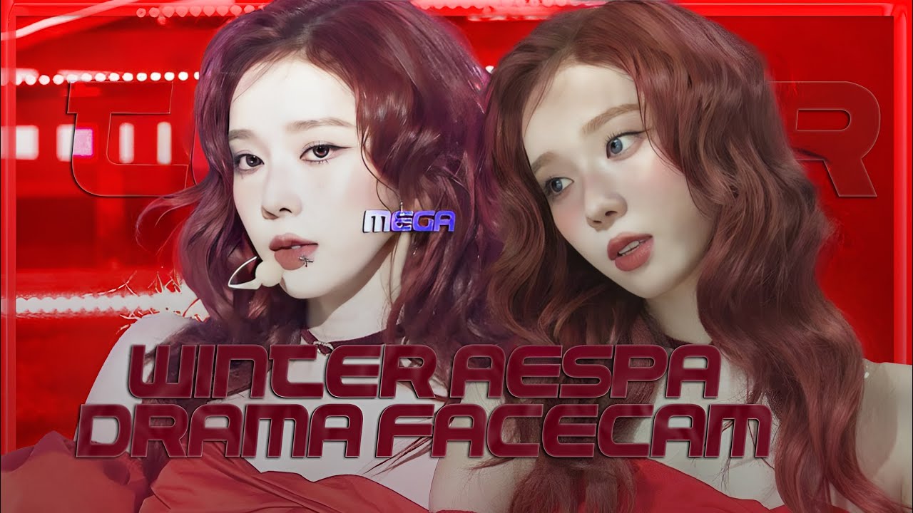MEGA TWIXTOR CLIPS 4K WINTER AESPA FACECAM DRAMA