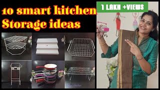 10 amazing kitchen storage racks and shelves | Amazon shopping | kitchen organisation ideas in Tamil