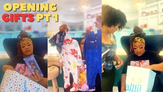 Da Brat and Judy Unbox Baby Shower Gifts | Part 1 | Fun and Heartwarming Reveal!