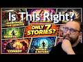 Are there only 7 plots? Or are all of our stories unique?