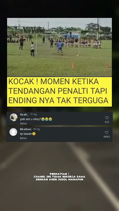1 Tendangan ,2 Target 😭🤣