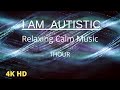 Autism, ADHD, SPD &amp; Aspergers Relaxing Calm Music: (Meltdown) 1 Hour Purple &amp; Green Fiber Optic